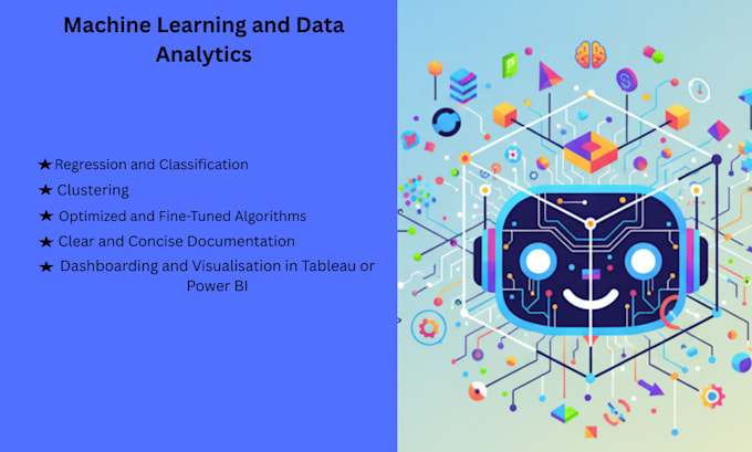 build machine learning models and data analytics