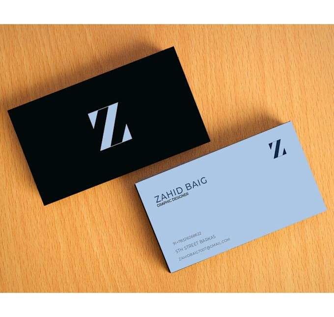 create clean business card design within 24 hours delivery