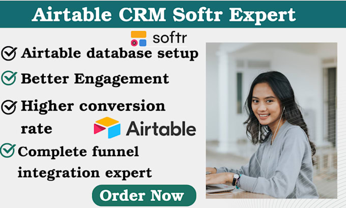 setup airtable database design softr client portal webapp automation expert