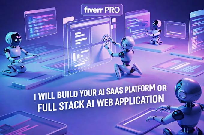 develop awesome ai powered saas platform and full stack website