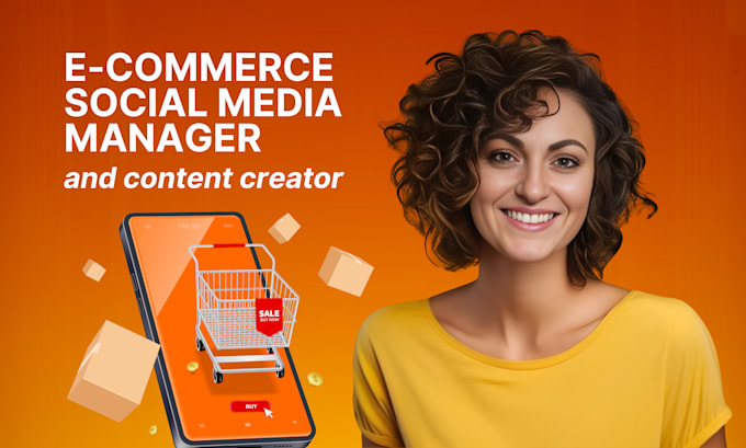 be your ecommerce social media manager and content creator