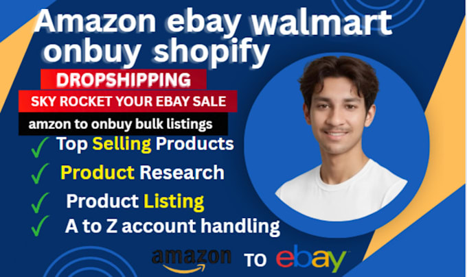 amazon to ebay onbuy  dropshipping