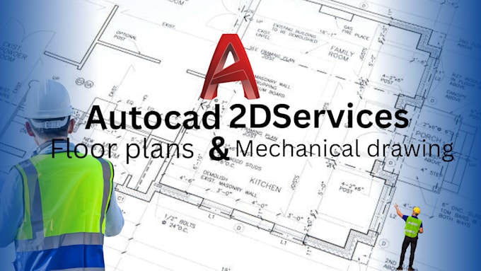 design professional autocad floor plans
