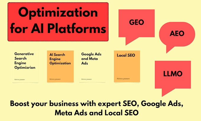 do GEO, llmo, ai SEO and generative engine google optimization