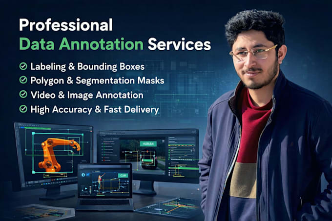 do image annotation, bounding box, segmentation, data labeling for ai