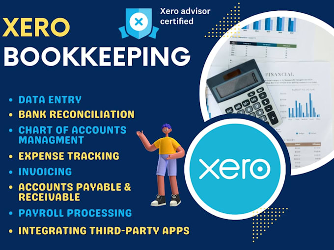 bookkeeping, clean up, catch up, and reconciliation in xero