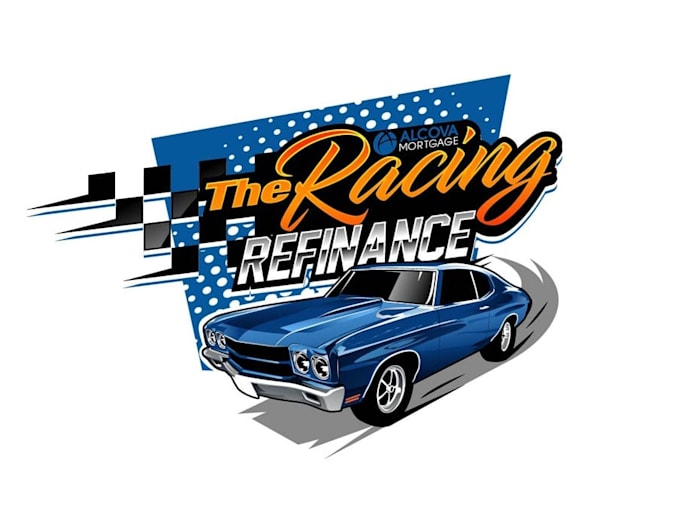 design professional racing refinance logo