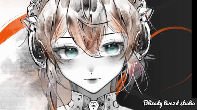 draw and rig 2d vtuber model 3d vtuber rigging pngtuber model vtuber commission