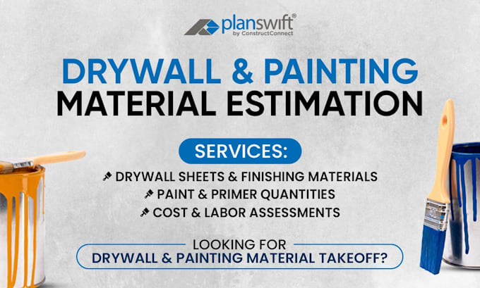 accurate drywall painting takeoff and cost estimation