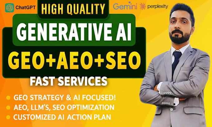 rank your website on ai engines with GEO, aeo ,generative engine optimization