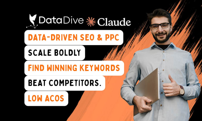 amazon keyword research via helium 10, data dive, competitor for listing and PPC