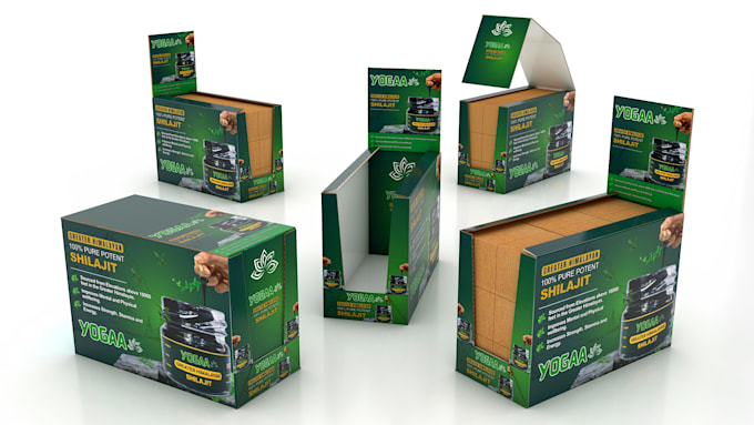 design custom product display box for retail and store