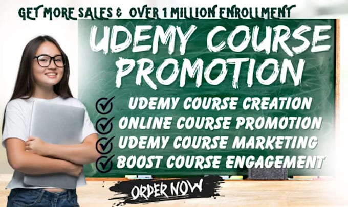 do fast udemy online course promotion