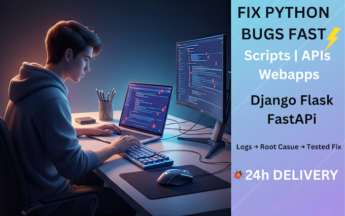 debug, fix and improve your python code