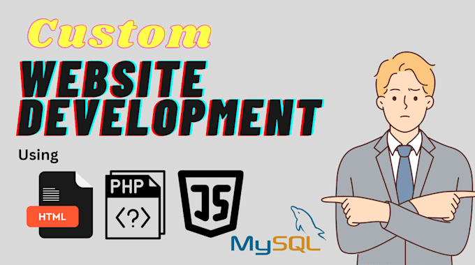 create a responsive dynamic website with secure db and easy admin panel