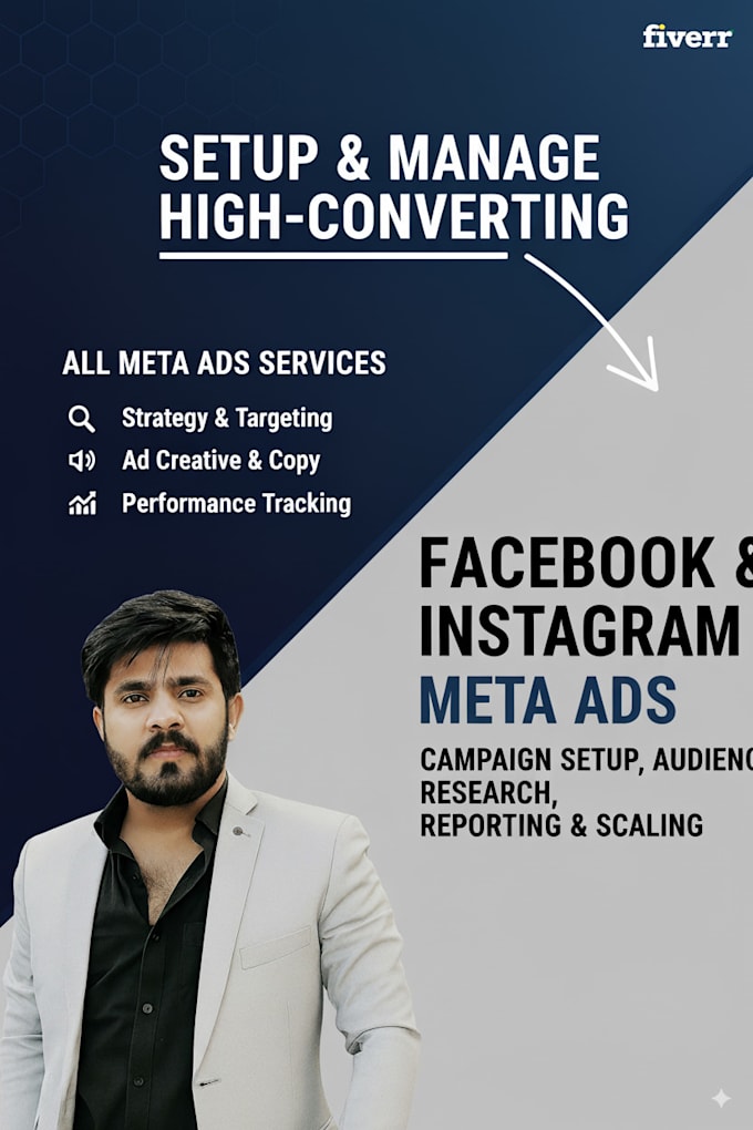 setup and manage high converting facebook and instagram ads campaign, meta ads