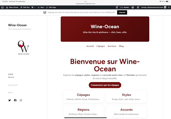 design a modern website UI UX in figma that converts visitors into clients
