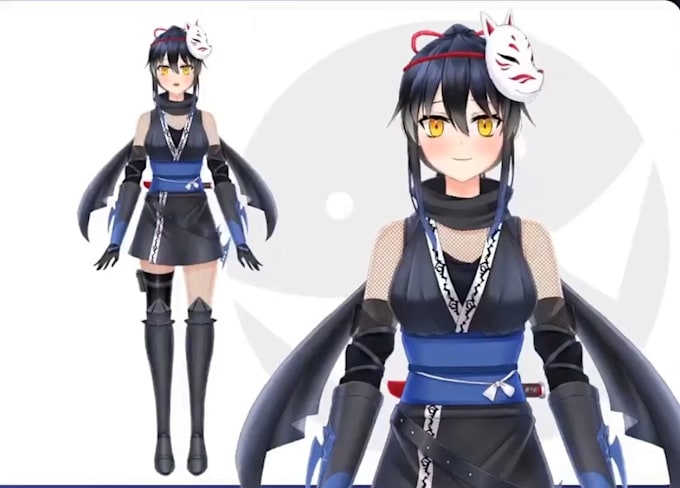 draw rig 2d vtuber model live2d rigging anime avatar live2d cubism vtube studio