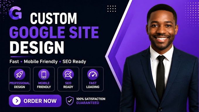 create a professional google sites business website design