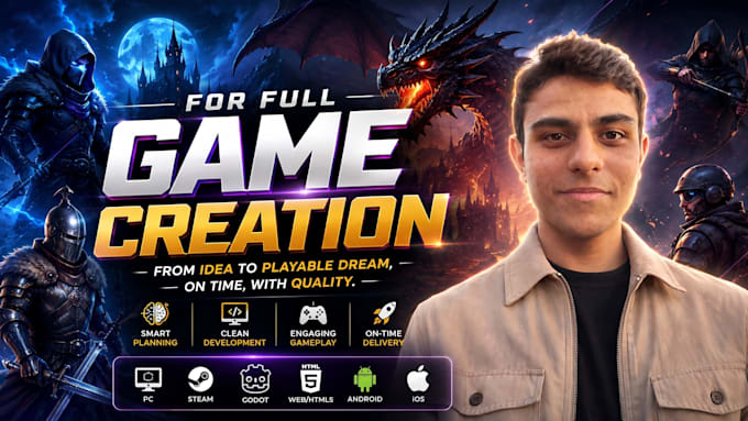 be your lead godot 4 game developer for PC and mobile