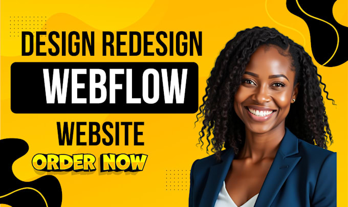 Do webflow website design, webflow landing page webflow developer by Go ...