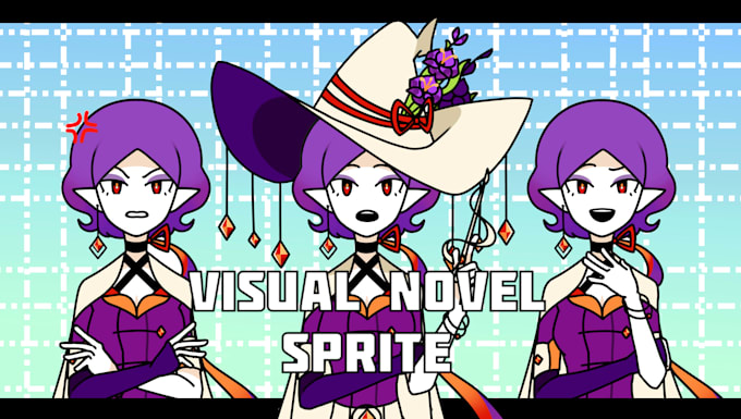 create sprite for visual novel