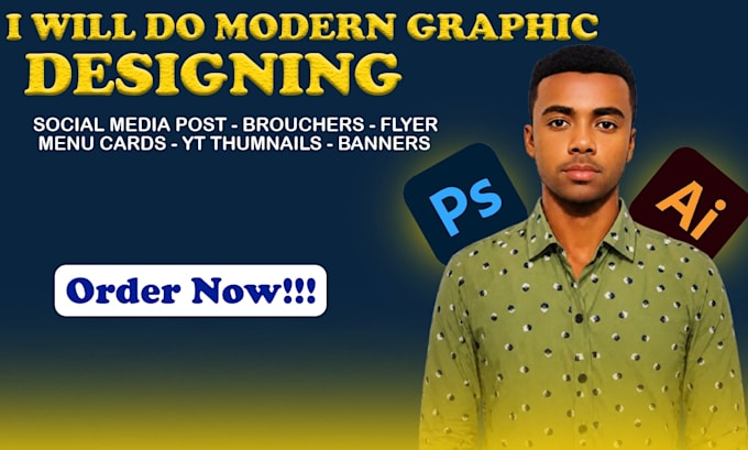 do modern graphic designing