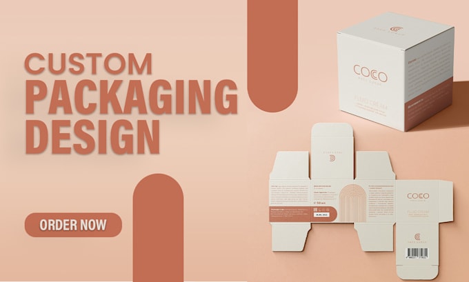 custom packaging design for skincare brands with 3d mockups
