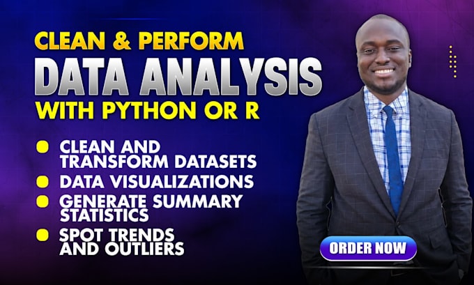 do expert data analysis in python or r
