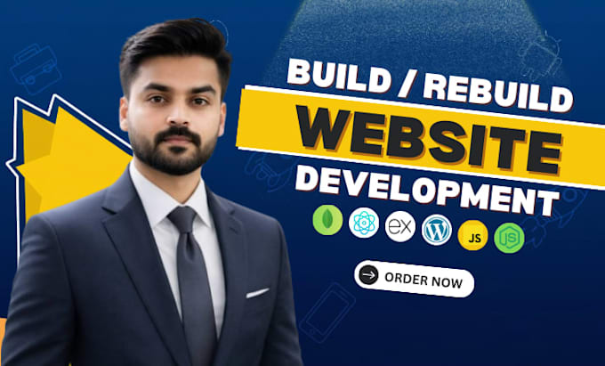 be custom full stack website developer offering web development services