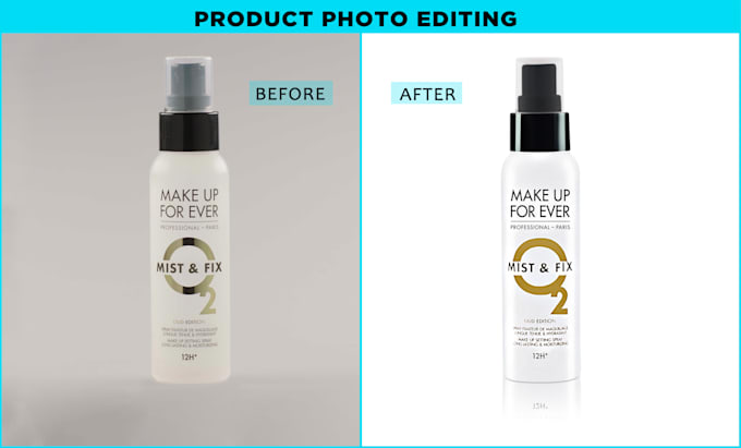 do product photo editing, image retouching