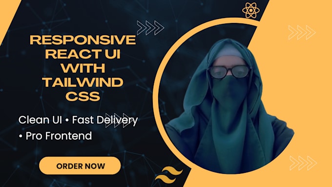 build responsive react frontend with tailwind CSS
