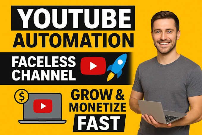 Create and manage your faceless youtube automation channel by Saqib ...