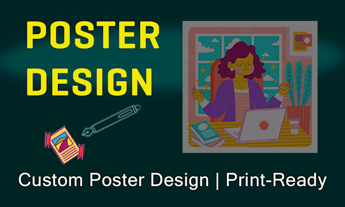 Do custom poster design fast and reliable service by Elisabed_s | Fiverr