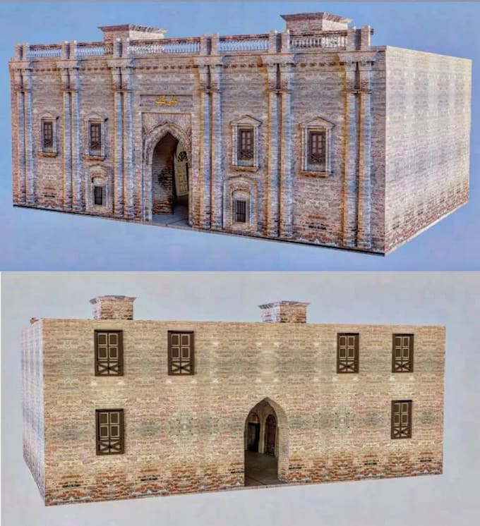 model simple 3d environments for games and projects