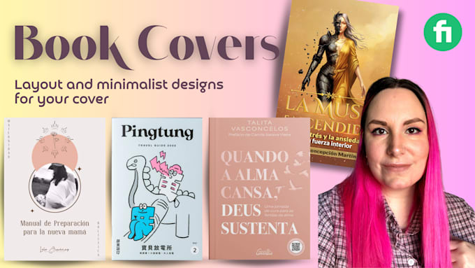 do your book cover design and layout diseño de portadas de libros