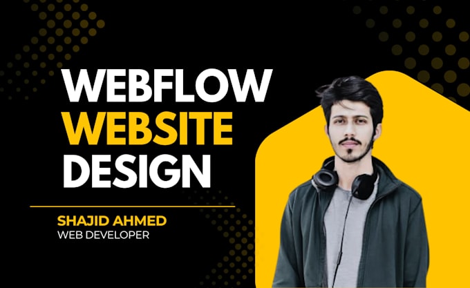 design and develop a responsive SEO optimized webflow website