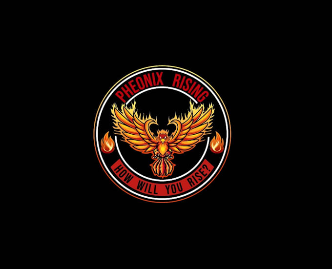 create high quality and beautiful phoenix logo design