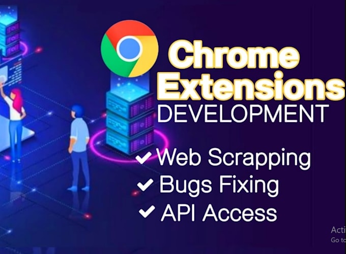 develop automation chrome extensions ai data scraping browser plugin