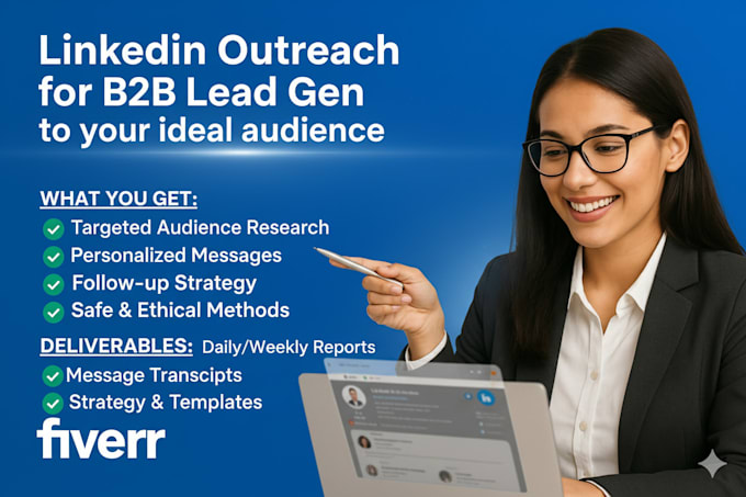 send linkedin connection requests and messages to your audience