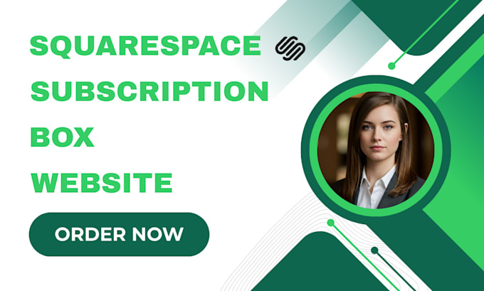 design and build a professional squarespace subscription box website