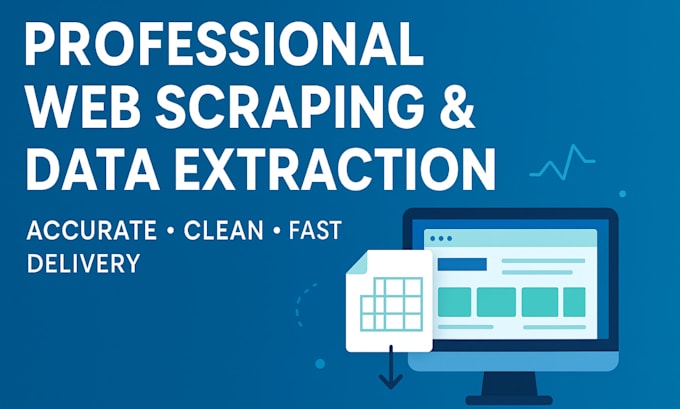 Professional web scraping data extraction and automation with python by ...