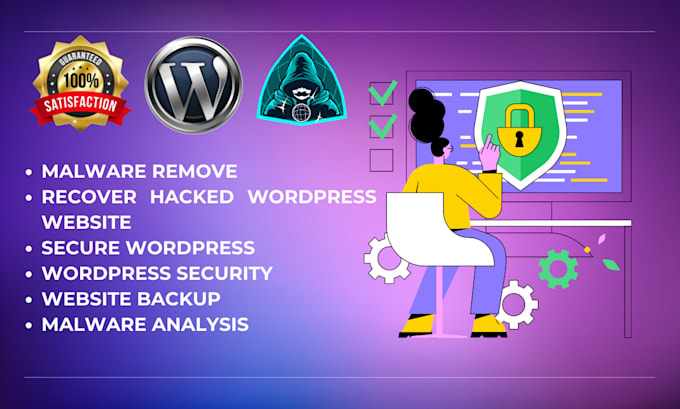 remove wordpress malware, add strong wordpress security