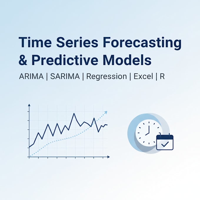 build predictive time series forecasting models in r or excel