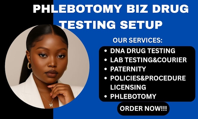 do clia, cms, phlebotomy, drug testing, medical courier, nemt, mental health