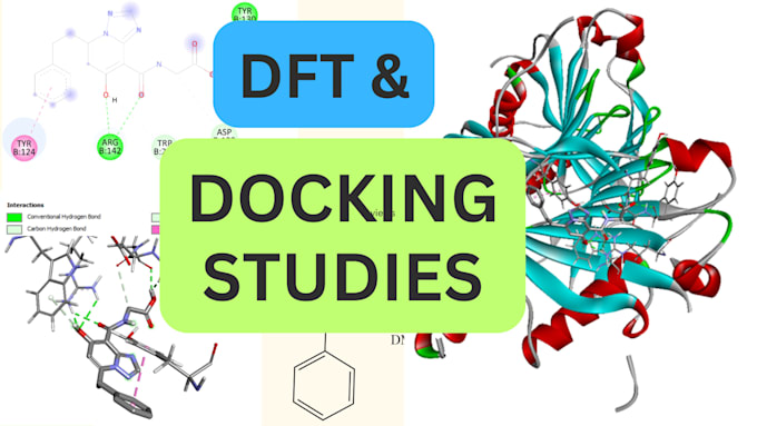 do computational chemistry projects, molecular docking and dft studies