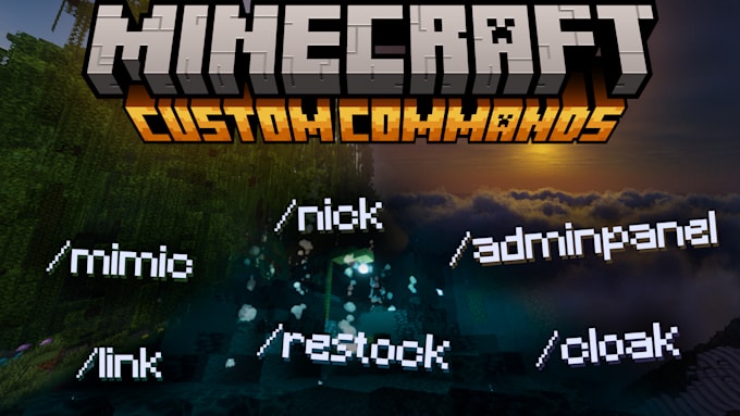 code custom minecraft command plugins for your server