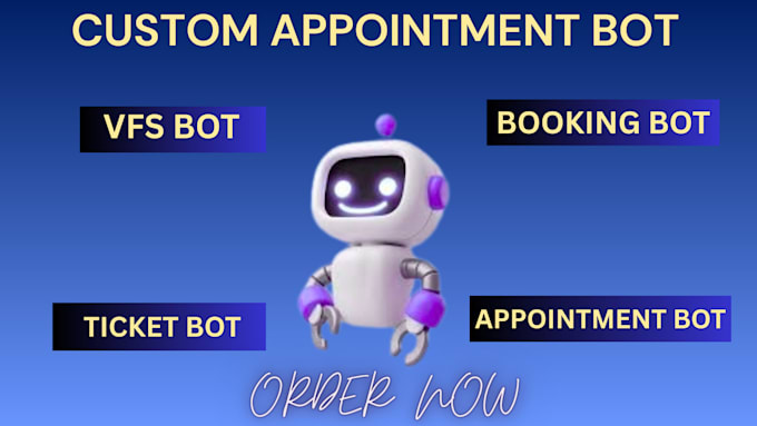 build a custom automation bot for scheduling and appointment booking
