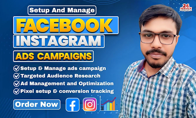 Set up and manage facebook ads campaign and instagram ads by Arnobjit ...