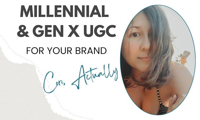 create a middle age spokesperson ugc video